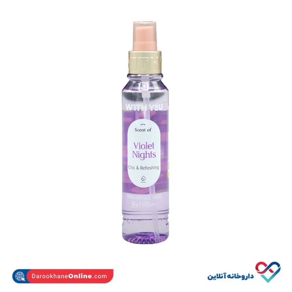 scent-of-violet-nights-with-you-1.jpg اسپری خوشبو کننده بدن ویولت نایت ویت یو ۱۵۰ میل - Image 1
